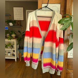 Chic Soul multicolor Knit Cardigan